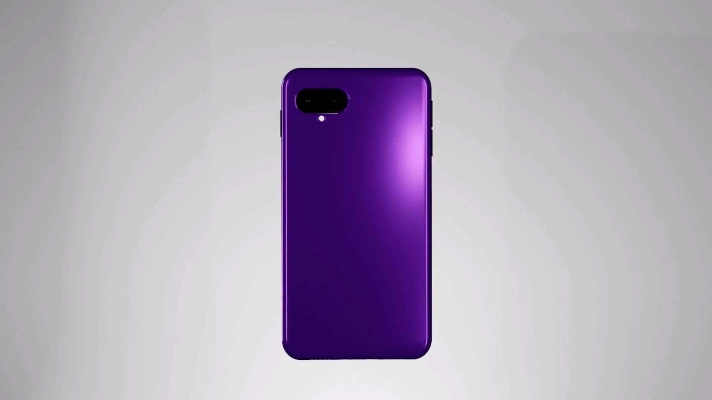 3D Smartphone iphone case Low-poly 3D model_7