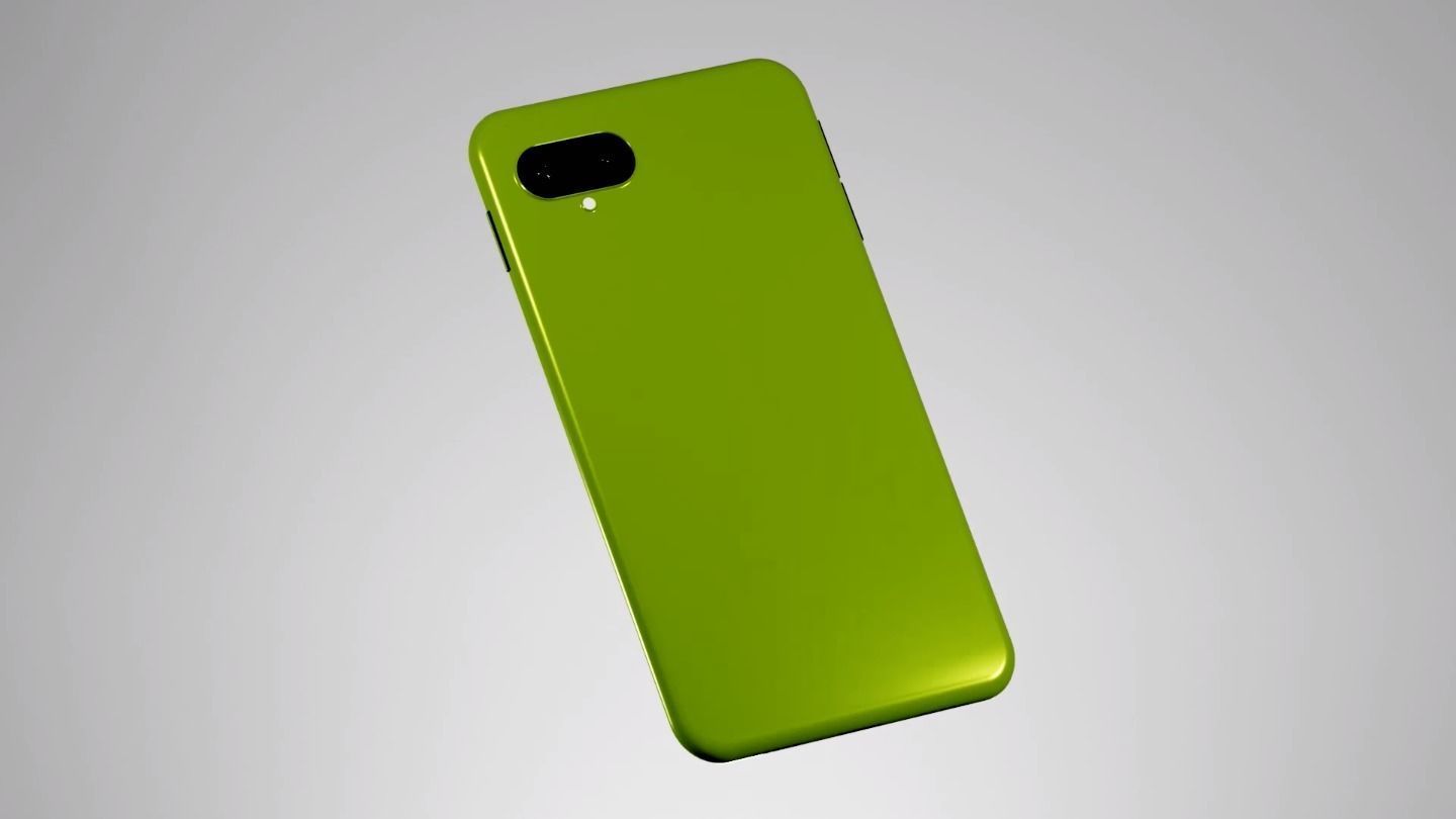 3D Smartphone iphone case Low-poly 3D model_5