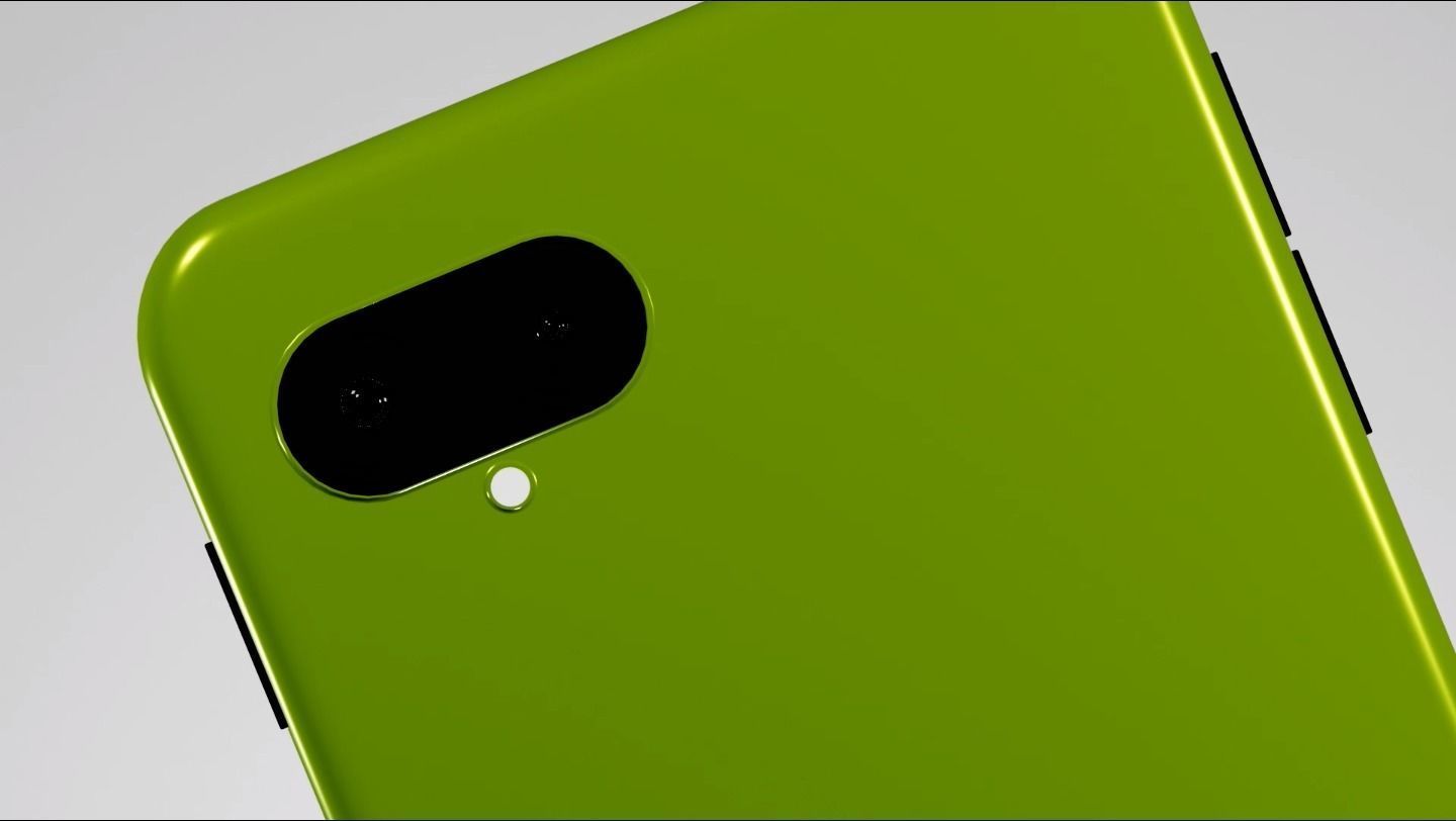 3D Smartphone iphone case Low-poly 3D model_3