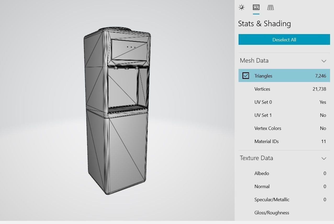 Water dispenser Free 3D model_6