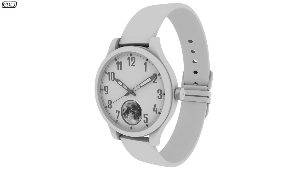 Watch 3D model_1