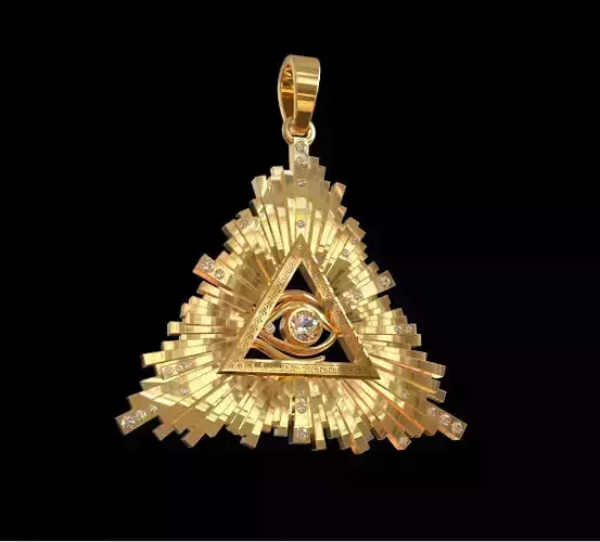 Pendant all-seeing eye