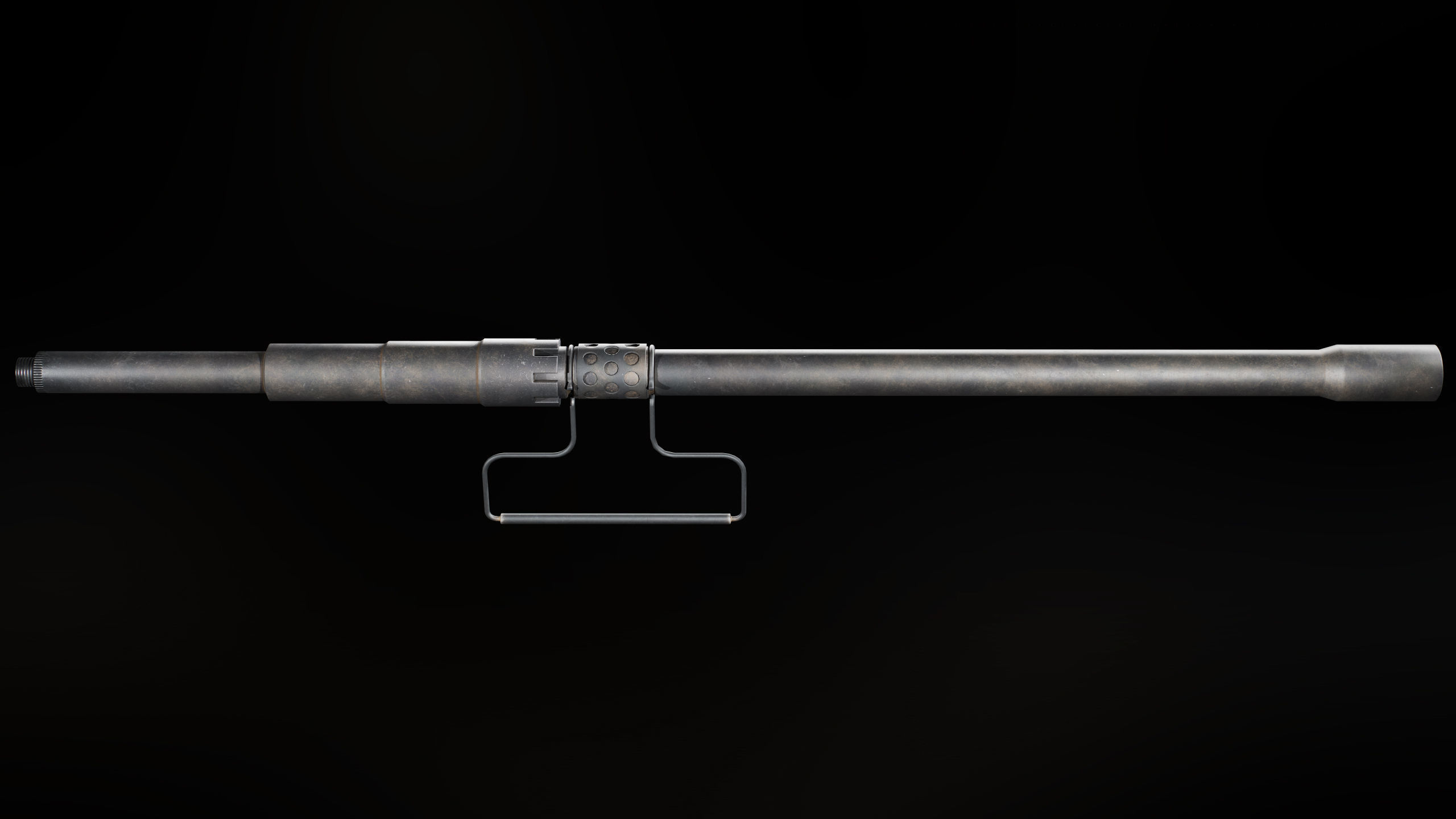 M2 Browning Heavy Machine Gun Low-poly 3D model_25