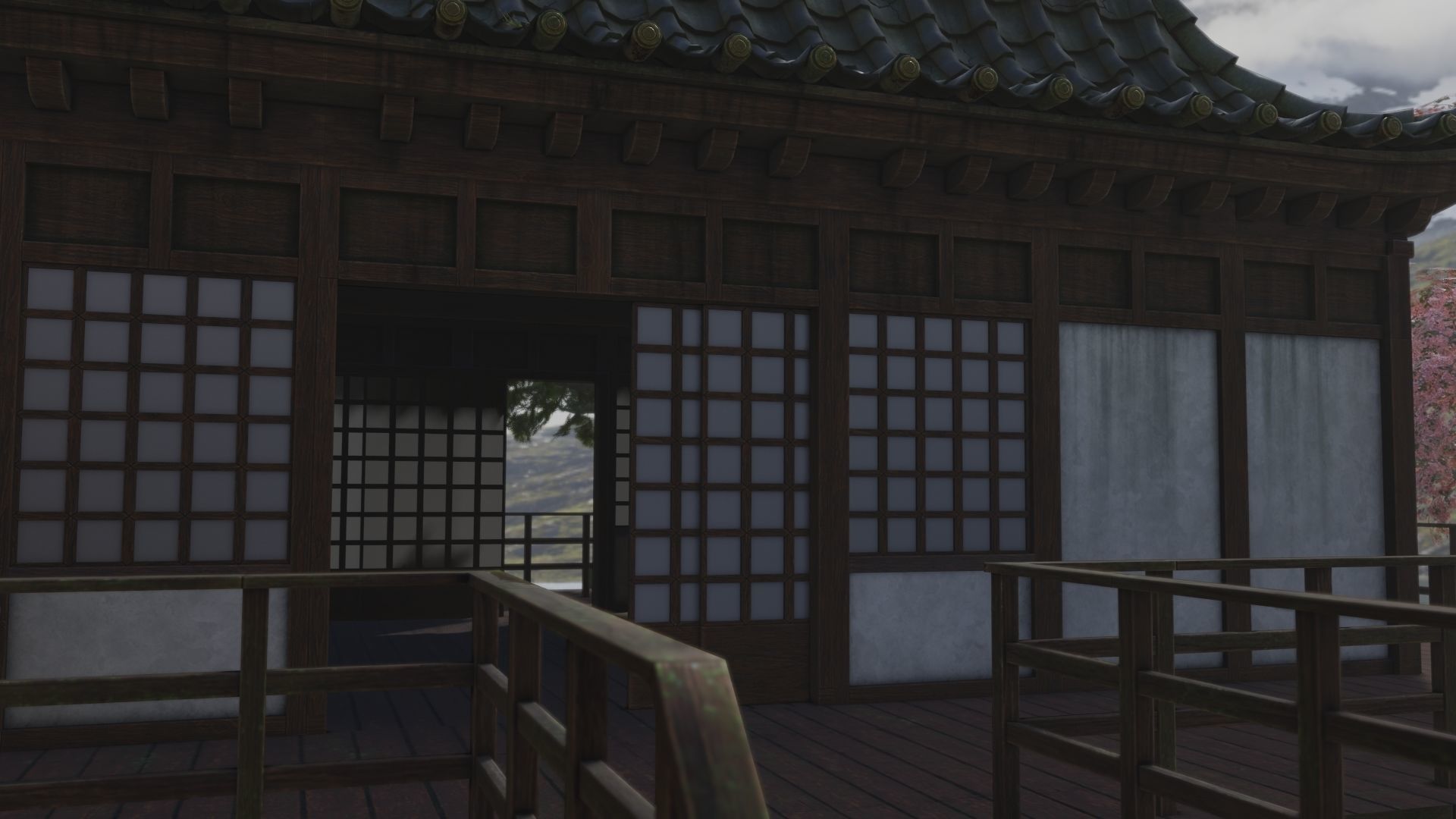 Low Poly Japanese Shinto Temple Pack With PBR Materials Low-poly 3D model_88