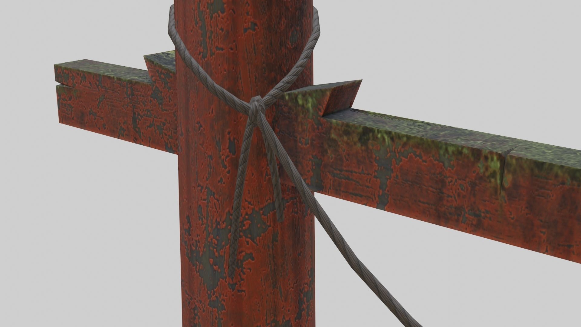 Low Poly Japanese Shinto Temple Pack With PBR Materials Low-poly 3D model_25