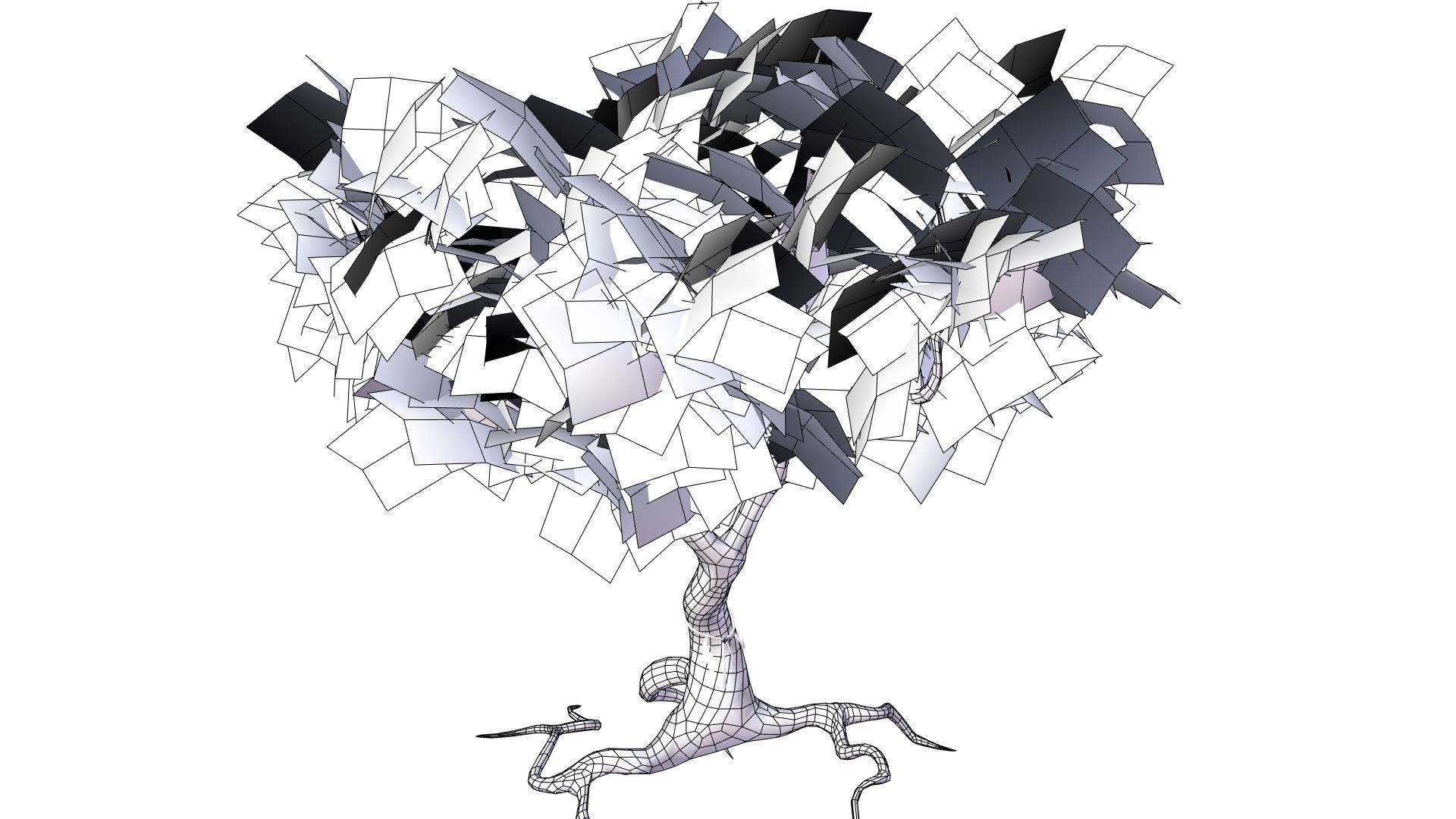 Low Poly Japanese Shinto Temple Pack With PBR Materials Low-poly 3D model_94