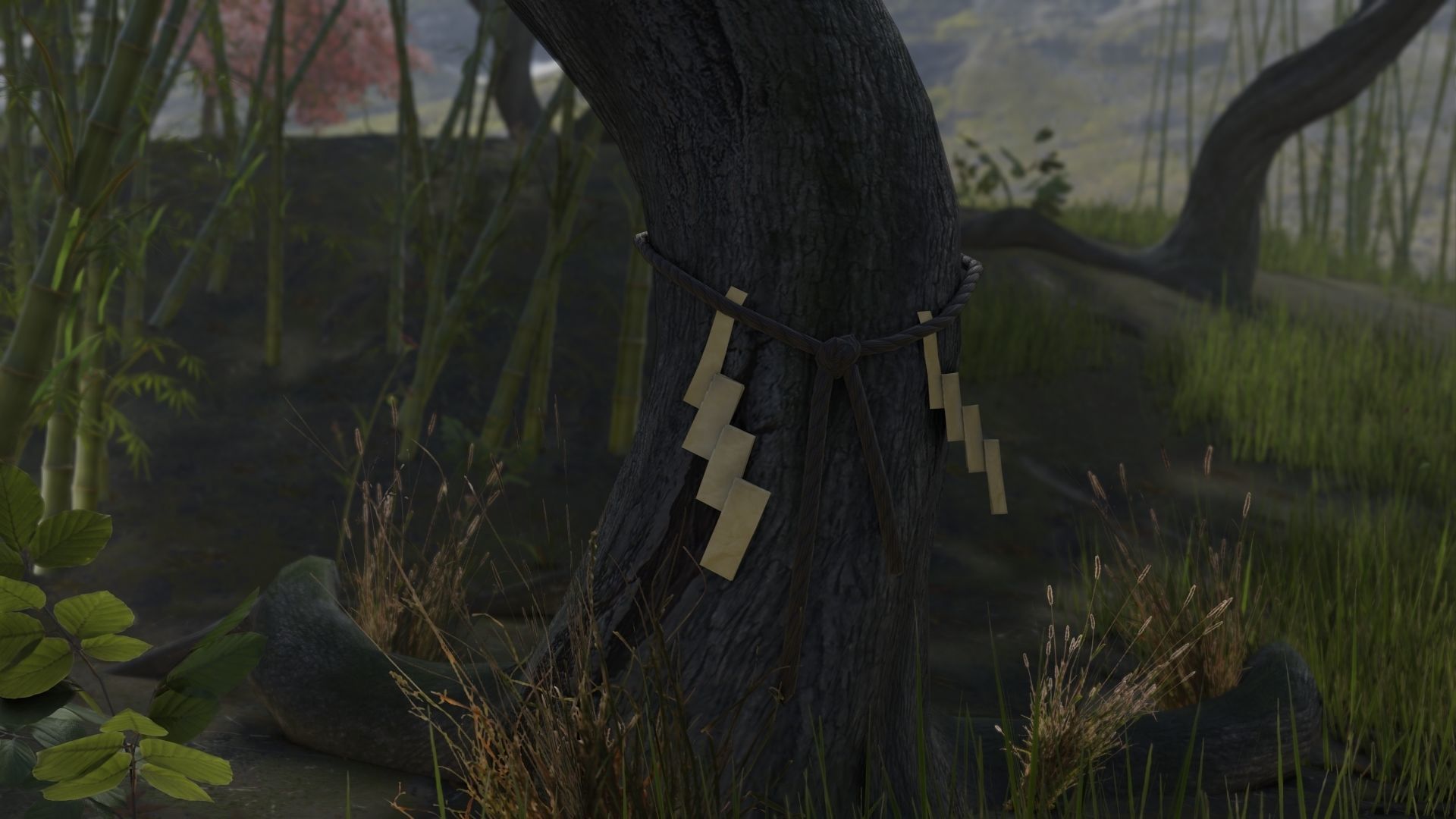 Low Poly Japanese Shinto Temple Pack With PBR Materials Low-poly 3D model_84