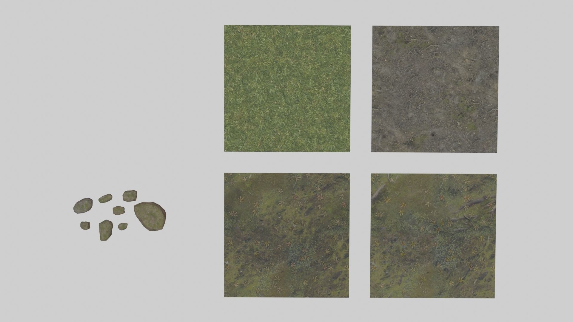 Low Poly Japanese Shinto Temple Pack With PBR Materials Low-poly 3D model_46