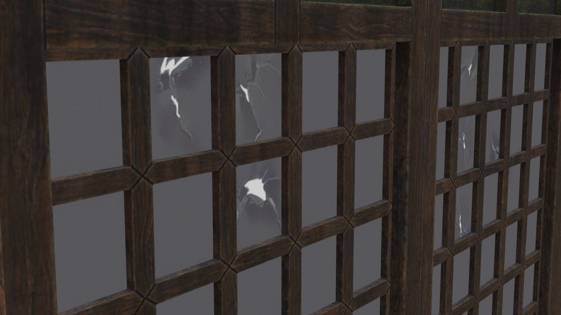 Low Poly Japanese Shinto Temple Pack With PBR Materials Low-poly 3D model_51