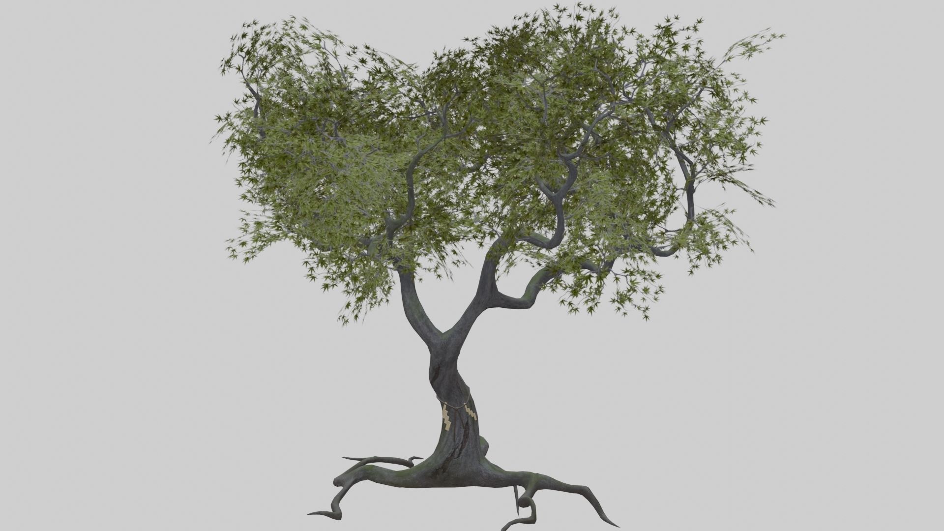 Low Poly Japanese Shinto Temple Pack With PBR Materials Low-poly 3D model_5