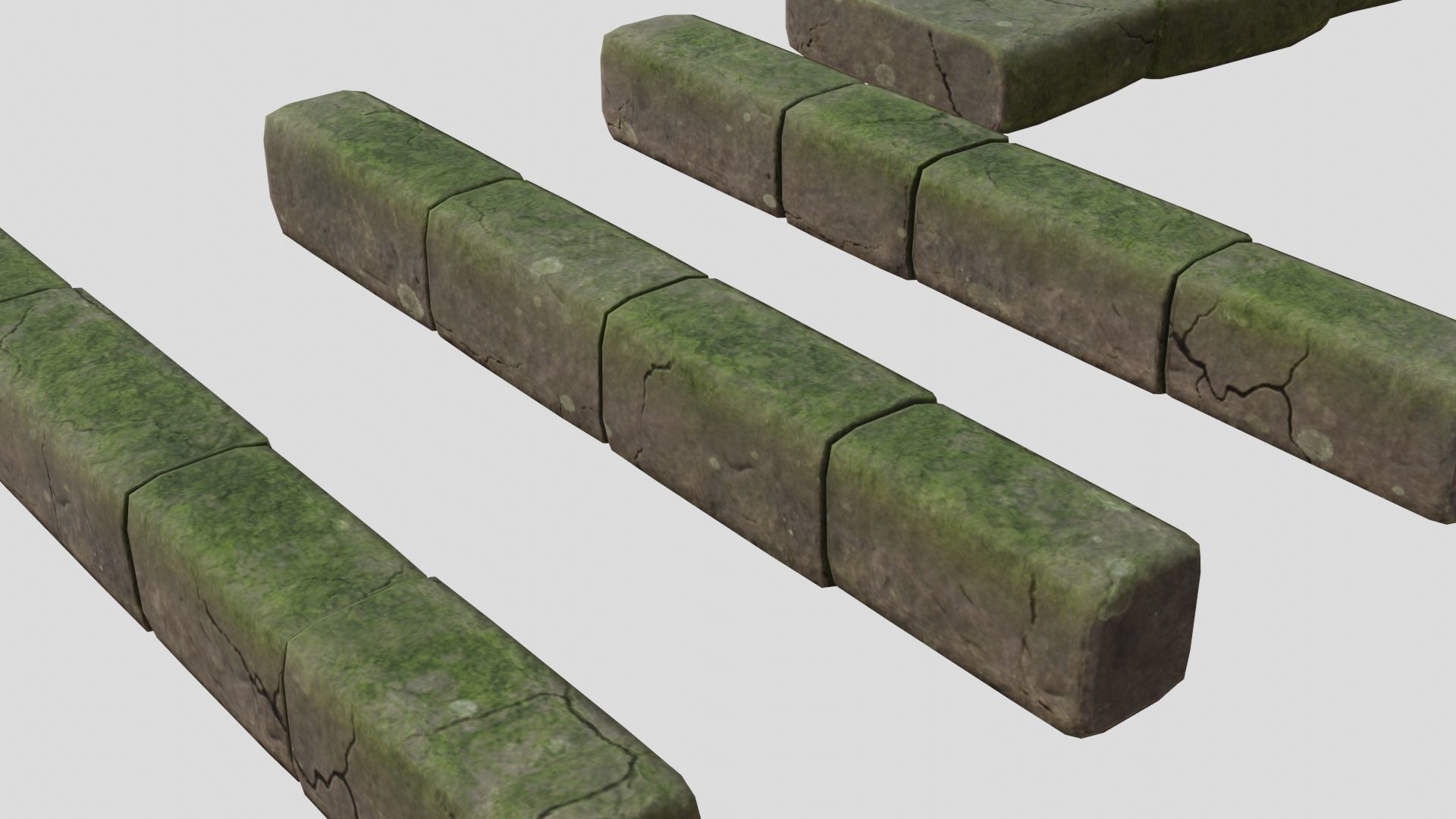 Low Poly Japanese Shinto Temple Pack With PBR Materials Low-poly 3D model_33