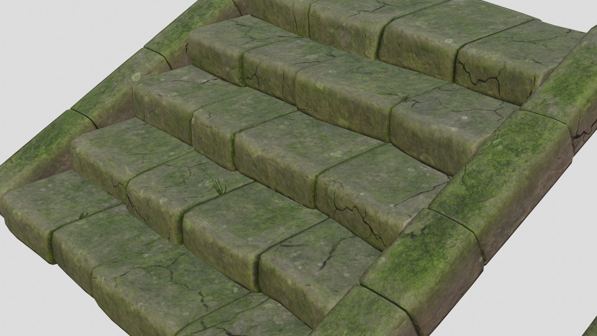 Low Poly Japanese Shinto Temple Pack With PBR Materials Low-poly 3D model_38