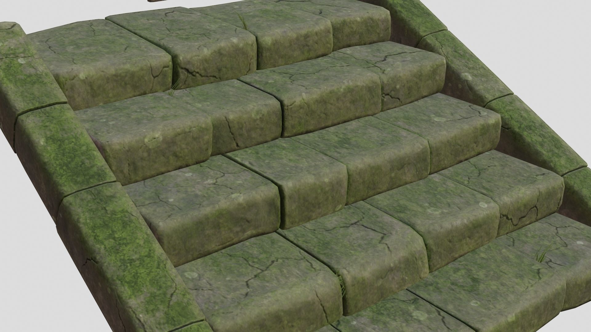 Low Poly Japanese Shinto Temple Pack With PBR Materials Low-poly 3D model_39