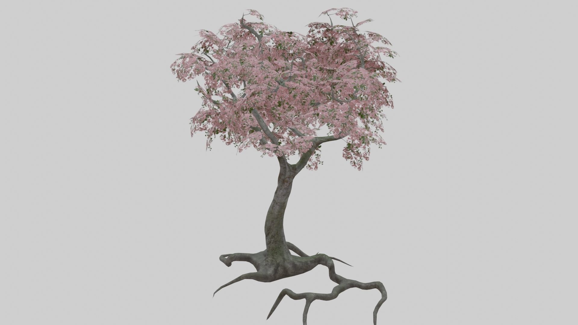 Low Poly Japanese Shinto Temple Pack With PBR Materials Low-poly 3D model_3