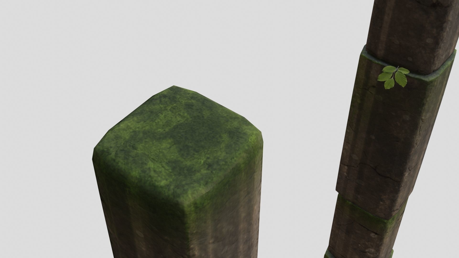 Low Poly Japanese Shinto Temple Pack With PBR Materials Low-poly 3D model_42