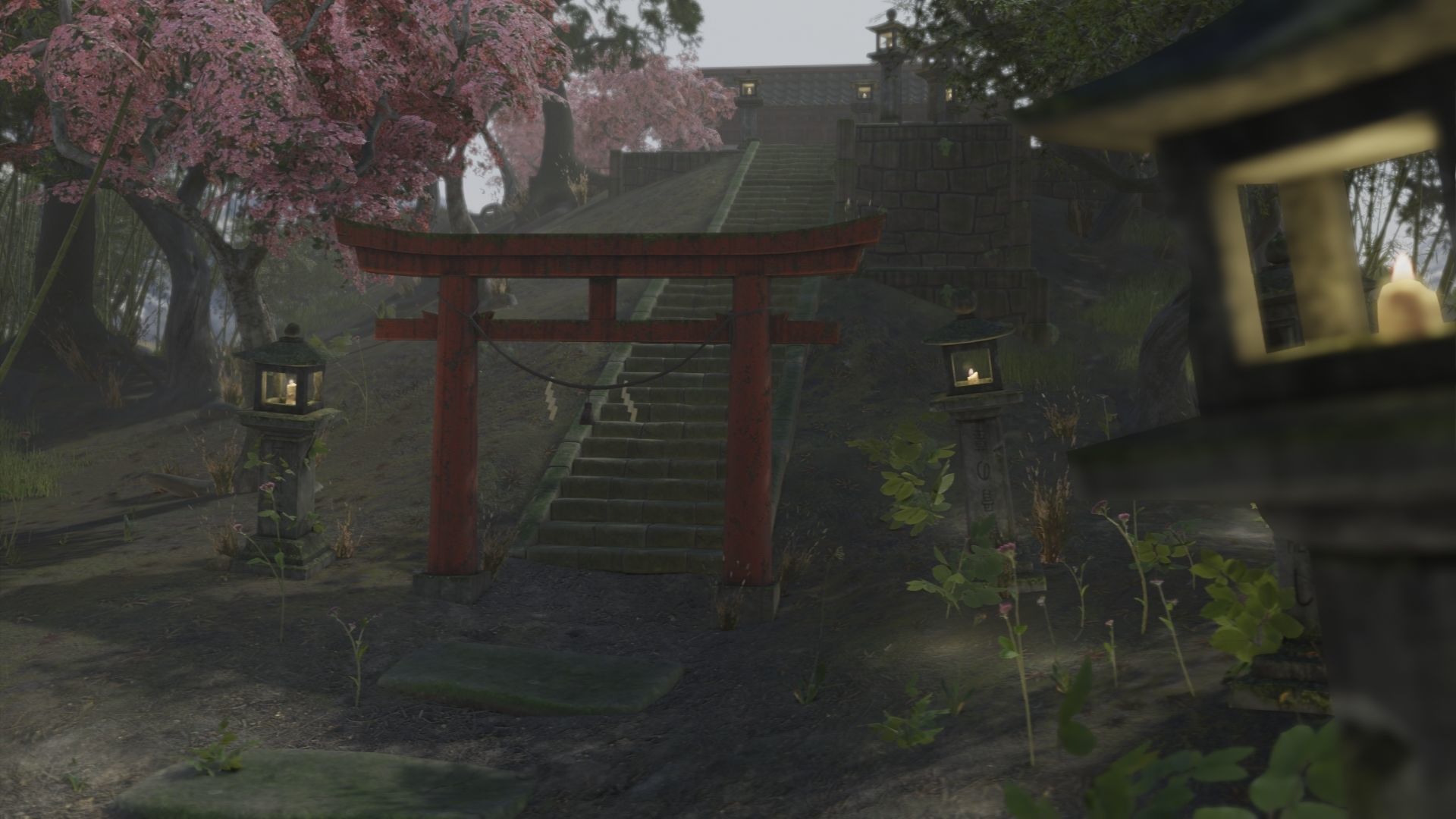 Low Poly Japanese Shinto Temple Pack With PBR Materials Low-poly 3D model_81