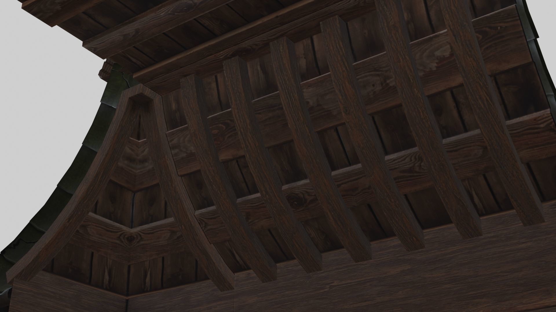 Low Poly Japanese Shinto Temple Pack With PBR Materials Low-poly 3D model_56