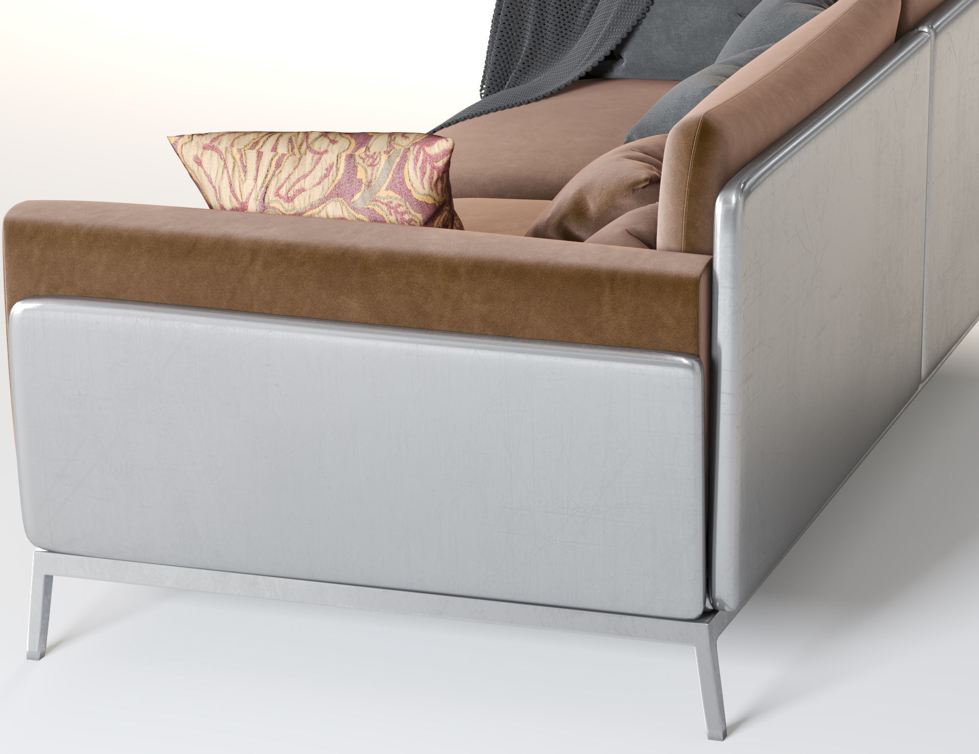 Honey Sofa 3D model_6