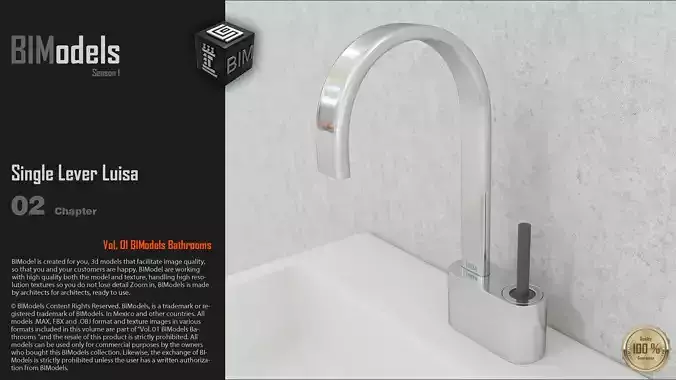 0102 Single Lever Luisa