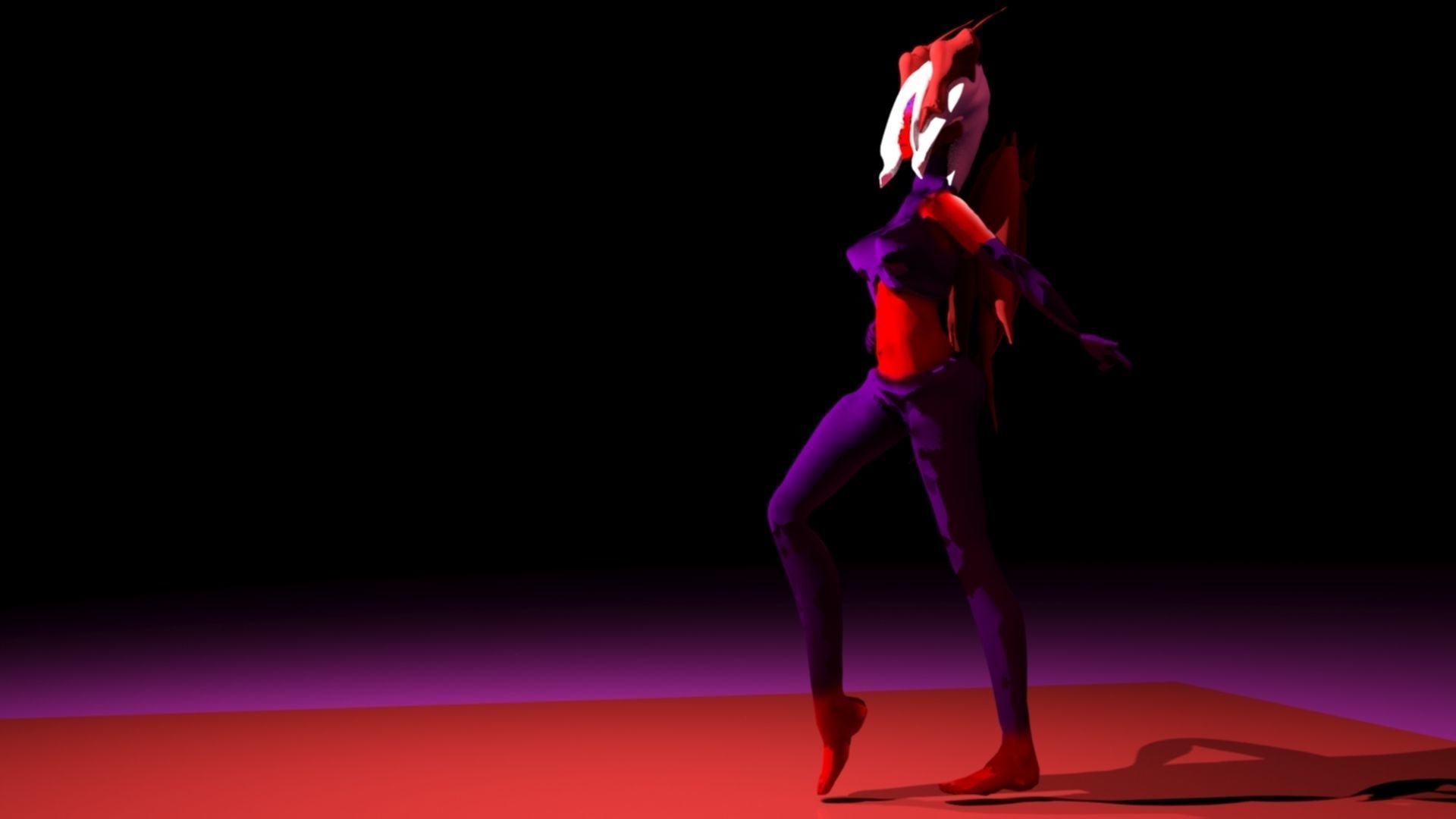 Demon Female 3D model_10