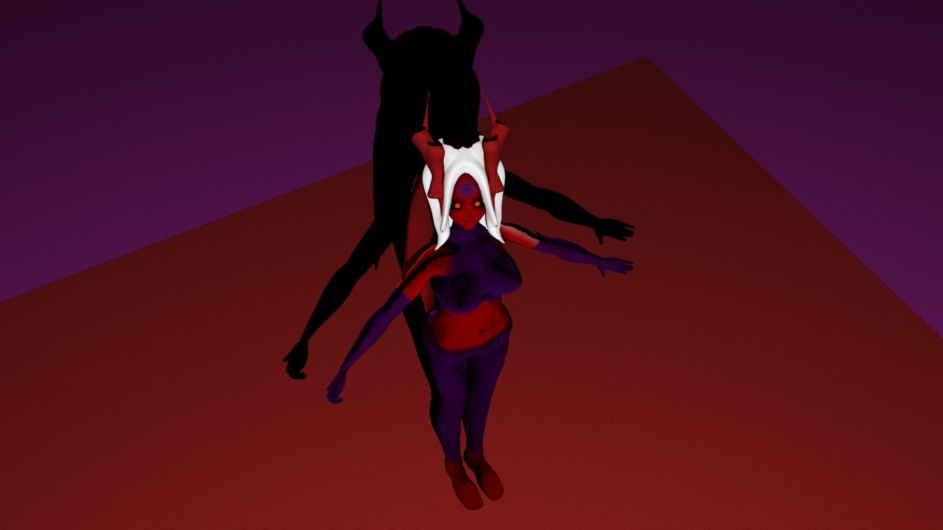 Demon Female 3D model_12