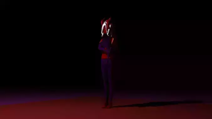 Demon Female 3D model