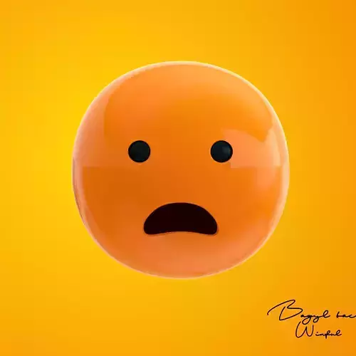 Emoji Frowning Face with Open Mouth