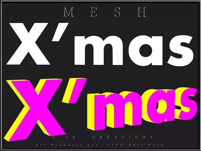 XMAS - A mesh