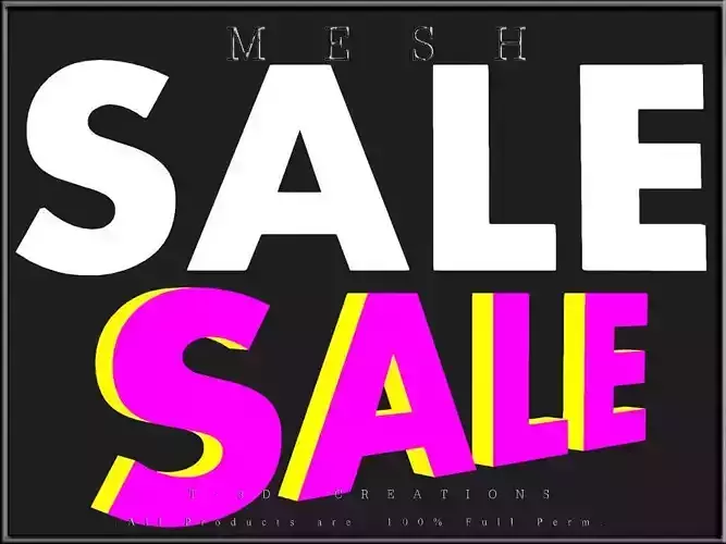 SALE - A mesh