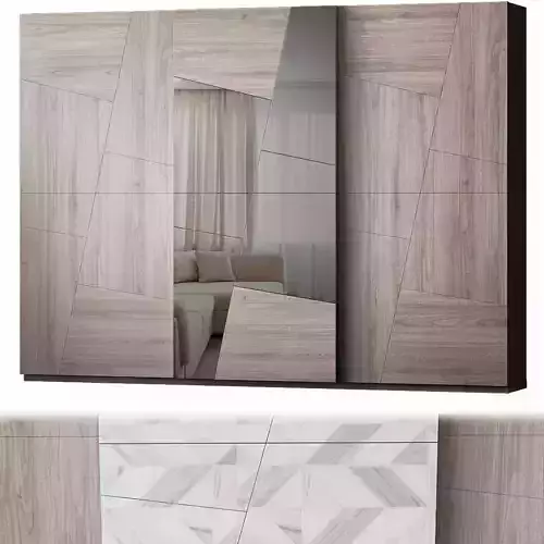 MODO 10 - Wardrobe - ARREDO low poly 3d model