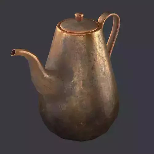 Teapot bronze