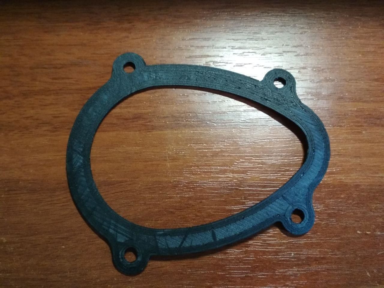 Opel C20XE throttle gasket 3D print model_3