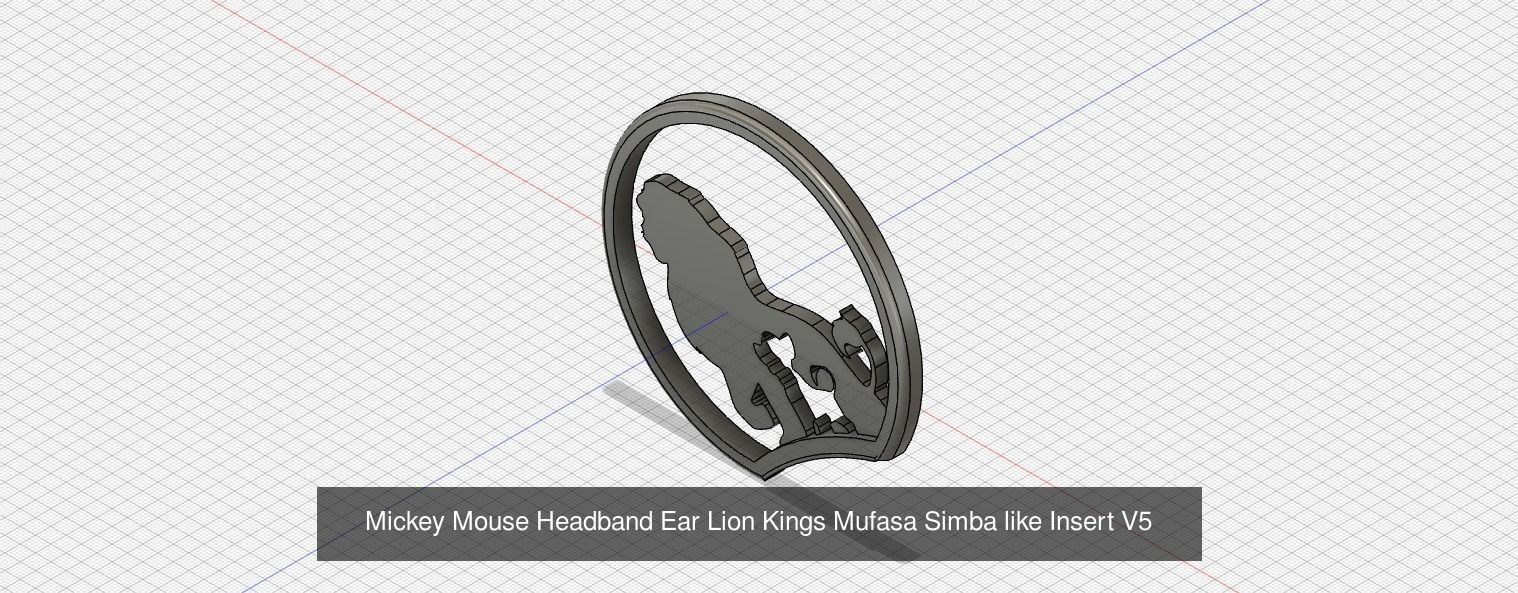 Mickey Mouse Ear Headband Lion King Set Collection _1