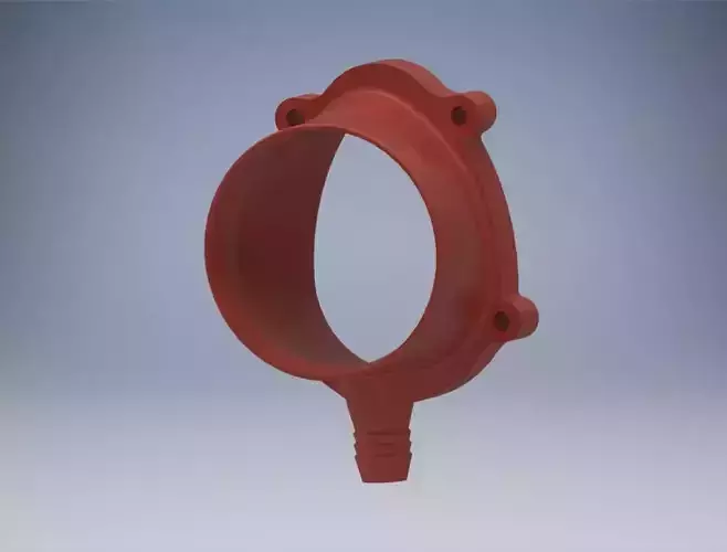 LEXMAUL Powercap c20xe 90 mm pipe 3D print model