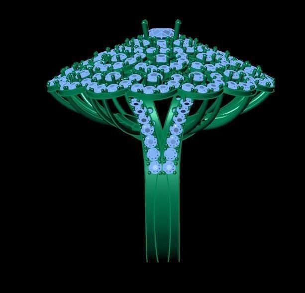 Women Ring Design by MrMorokort 3D model_1