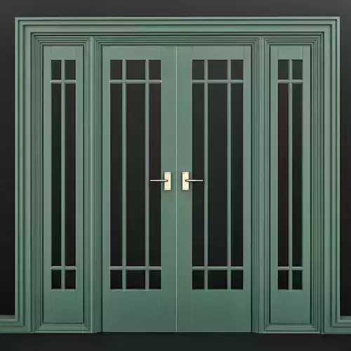 Interior Doors Premium low poly 3d model