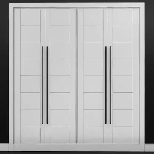 Interior Doors Premium low poly 3d model