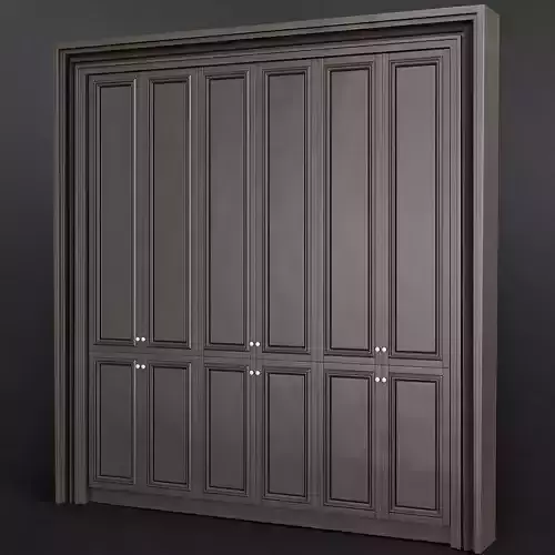 Interior Doors Premium low poly 3d model