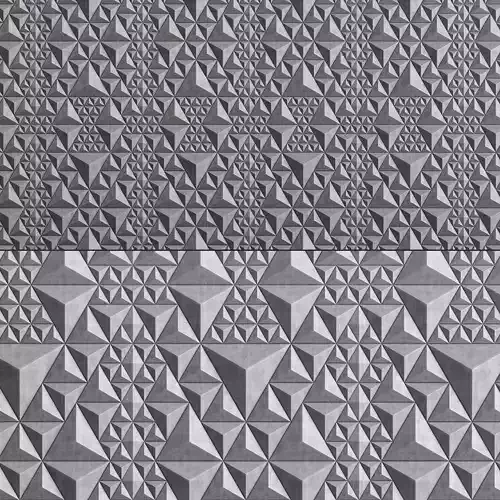 DIY Paper Triangle low poly 3d model