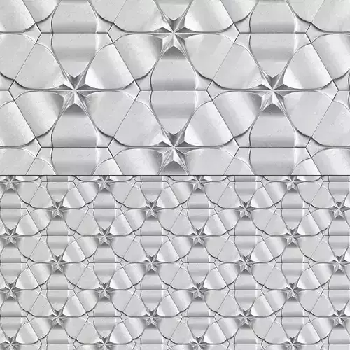 low poly wall 3d panel