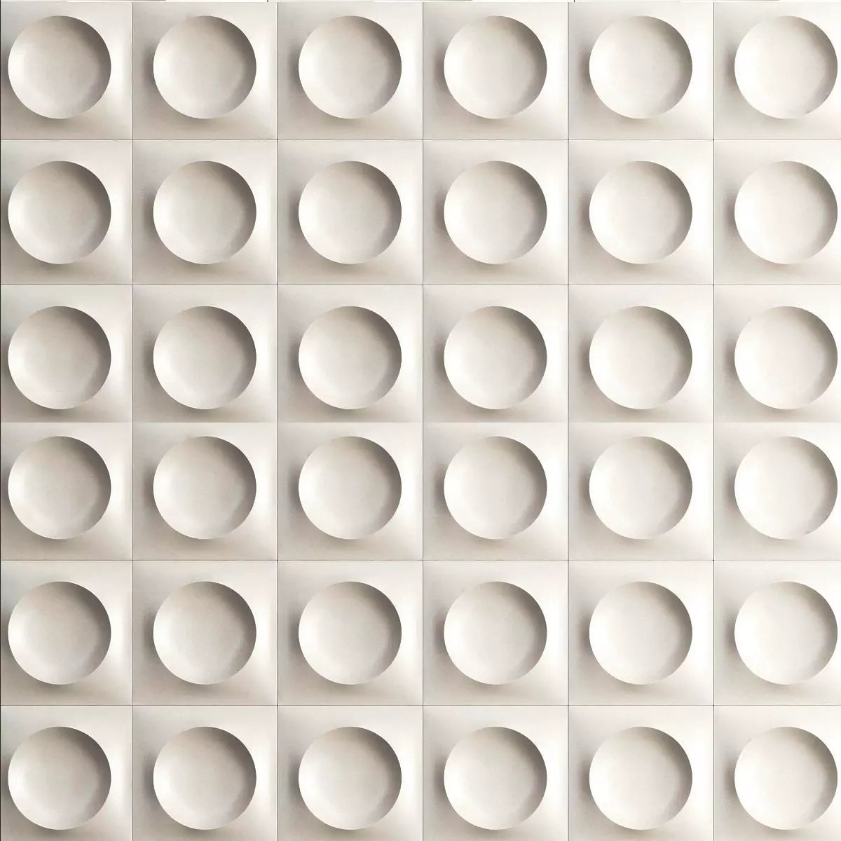 3d Gypsum wall Panels Low-poly 3D model_0