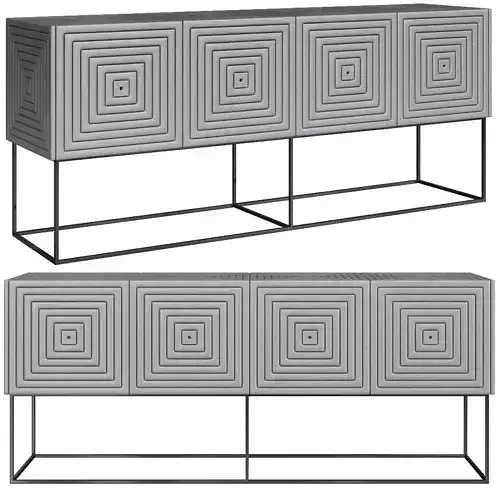 Tiberio Cabinet Cornix - Property Furniture low poly 3d model