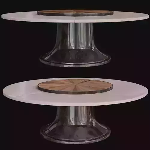 LOOSE FURNITURE Dining table low poly 3d model