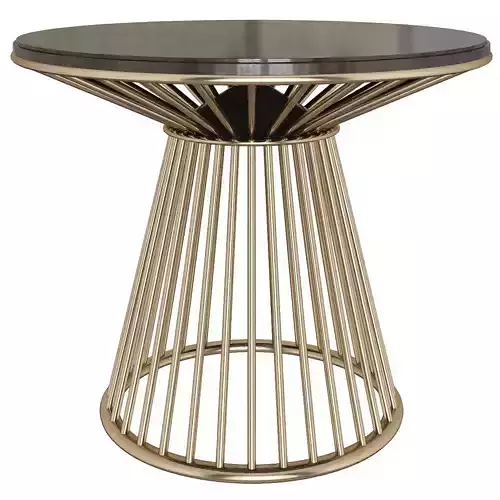 Round Coffee Table 3d model