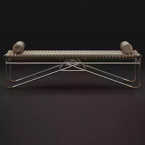 La Strizza Saddle Leather Bench