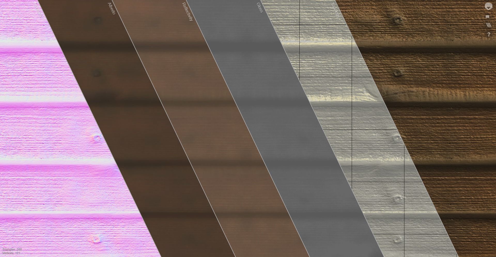 Wooden planks pbr Texture_4