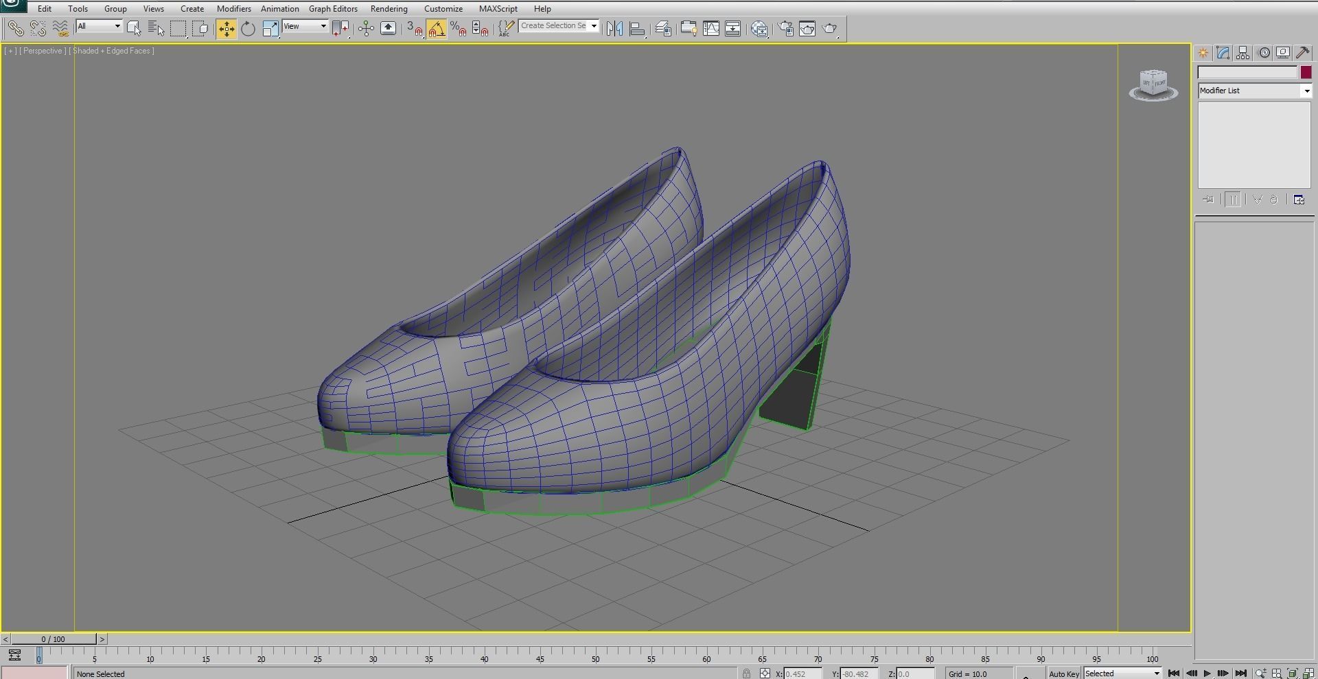 Generic Heels 3D model 3D model_4