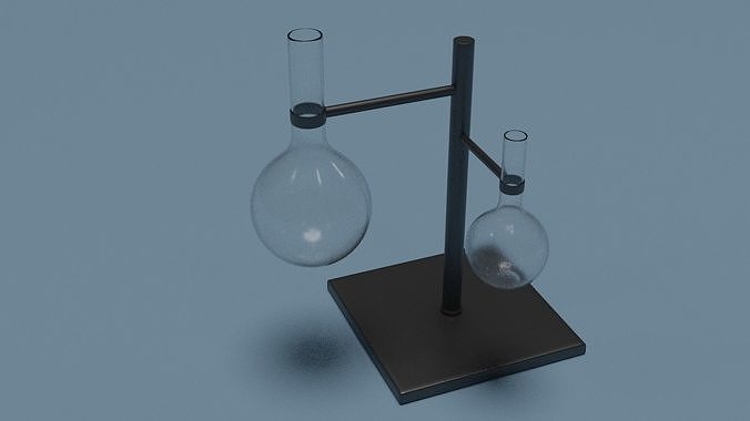 Laboratory stand 3D model