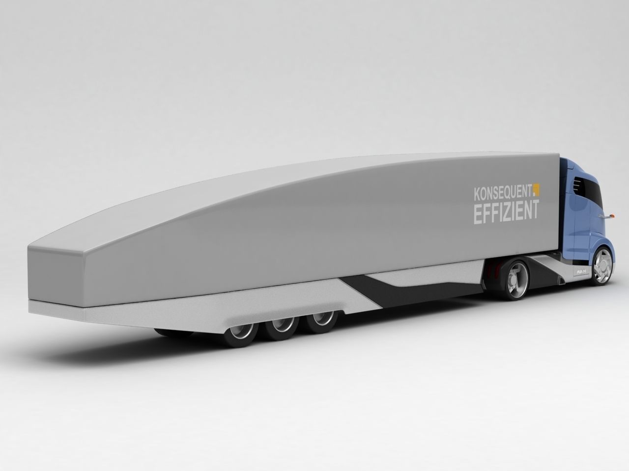 Concept Truck 3D model_4