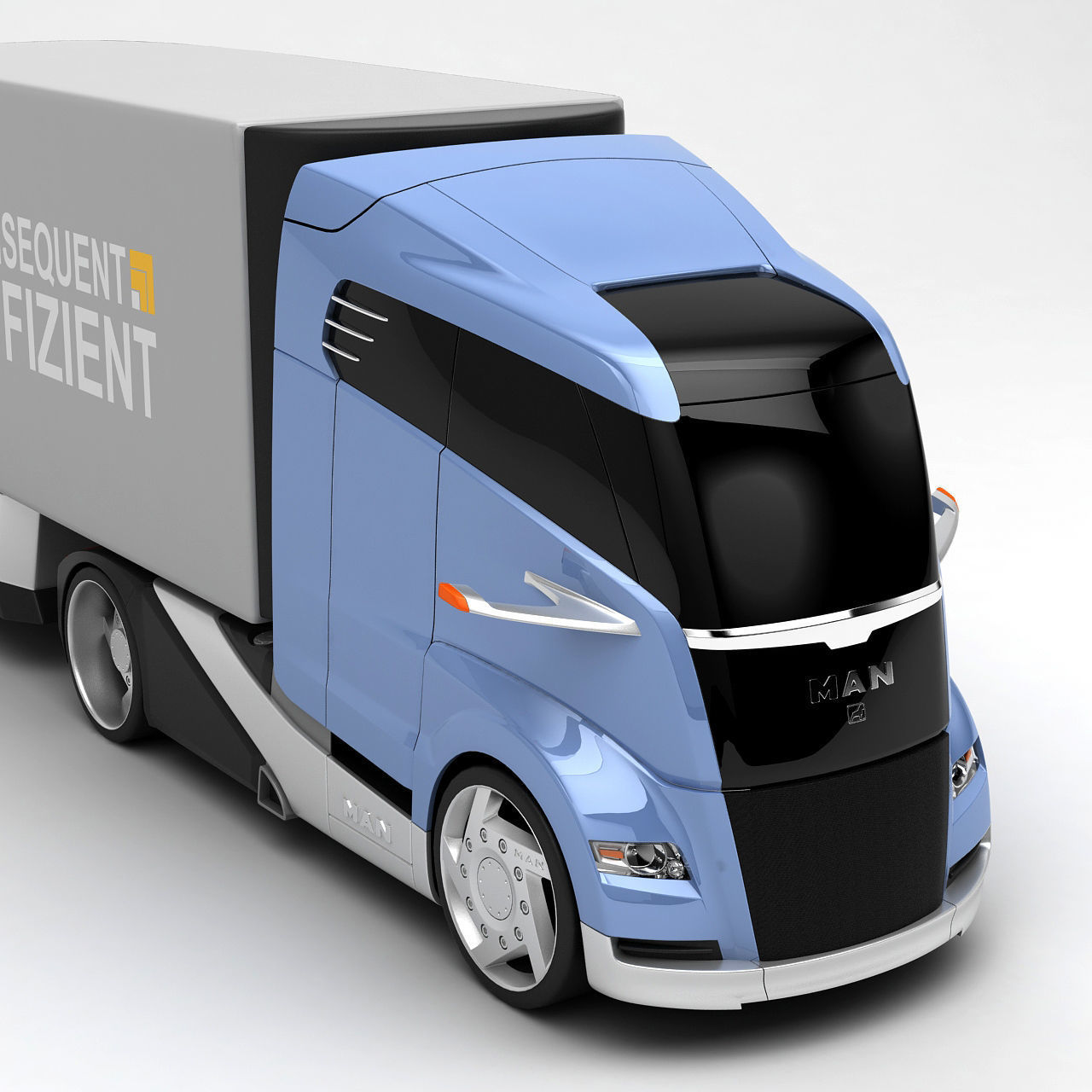 Concept Truck 3D model_5